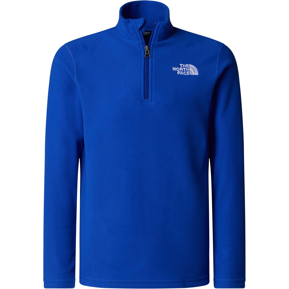 The North Face forro polar niño TEEN GLACIER 1/4 ZIP PULLOVER vista detalle