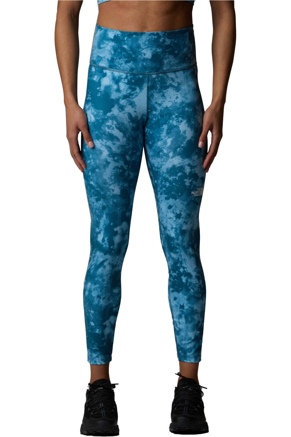 The North Face malla larga mujer W FLEX 25IN TIGHT PRINT vista frontal