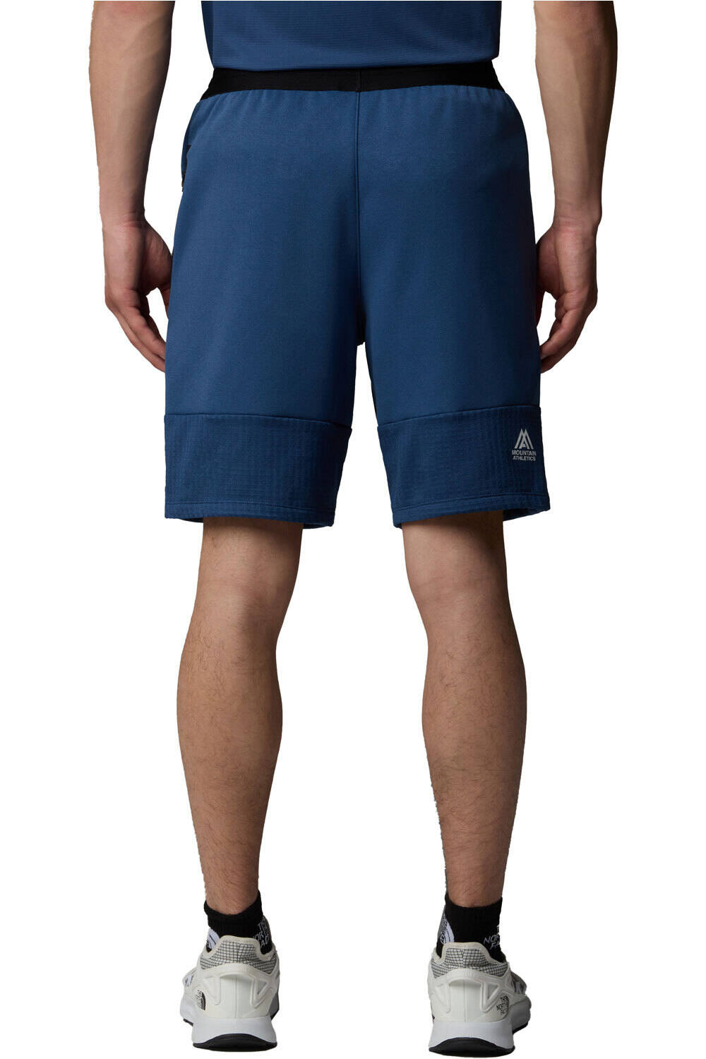 The North Face pantalón corto montaña hombre M MA FLEECE SHORTS vista trasera