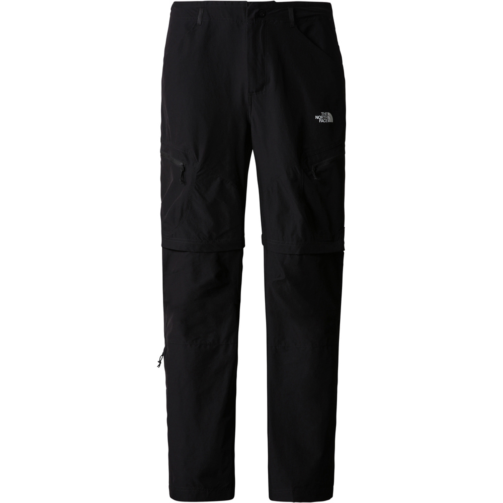 The North Face pantalón montaña hombre M EXPLORATION CONV REG TAPERED PANT vista detalle