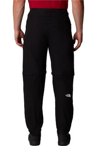 The North Face pantalón montaña hombre M EXPLORATION CONV REG TAPERED PANT vista trasera