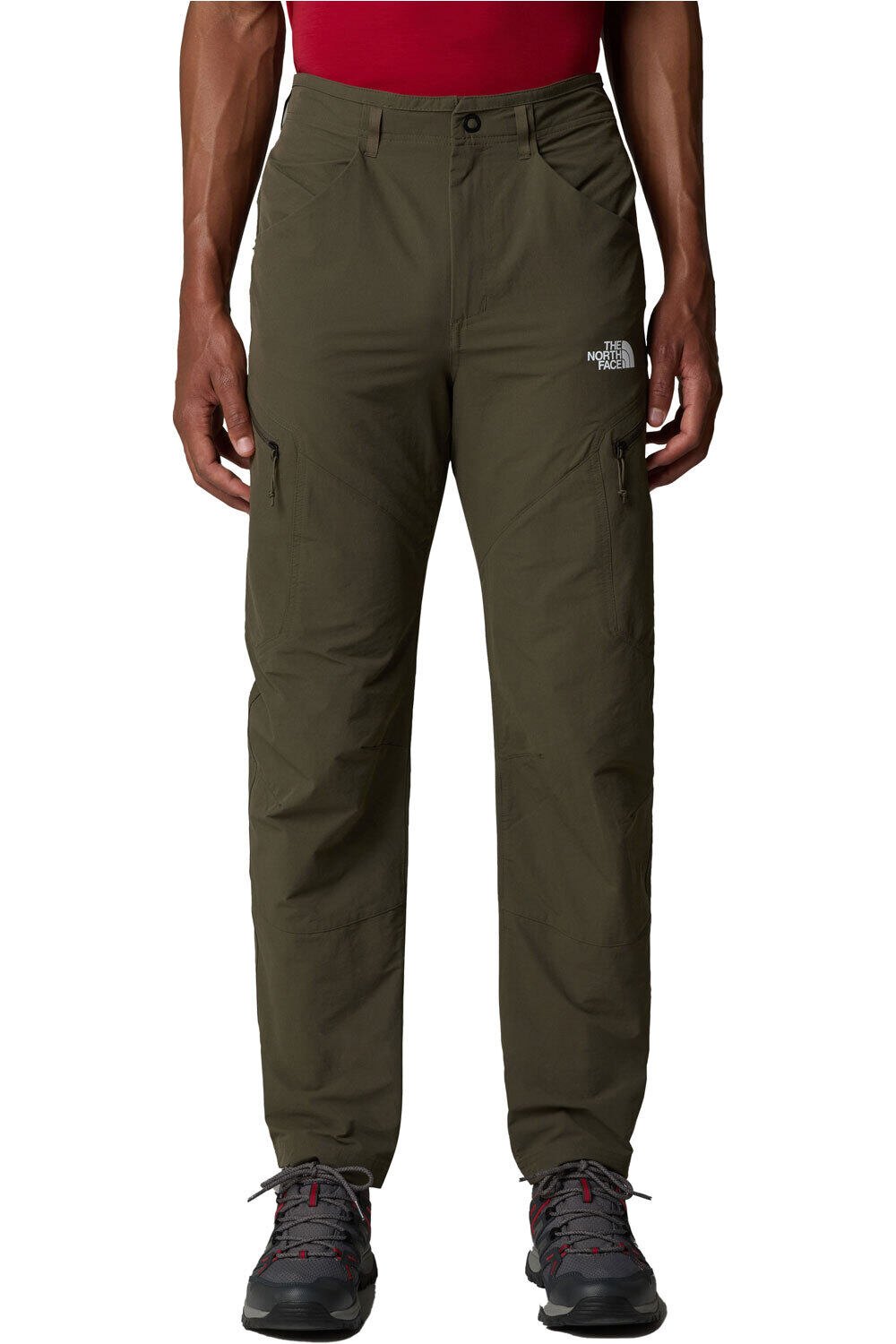 The North Face pantalón montaña hombre M EXPLORATION REG TAPERED PANT vista frontal