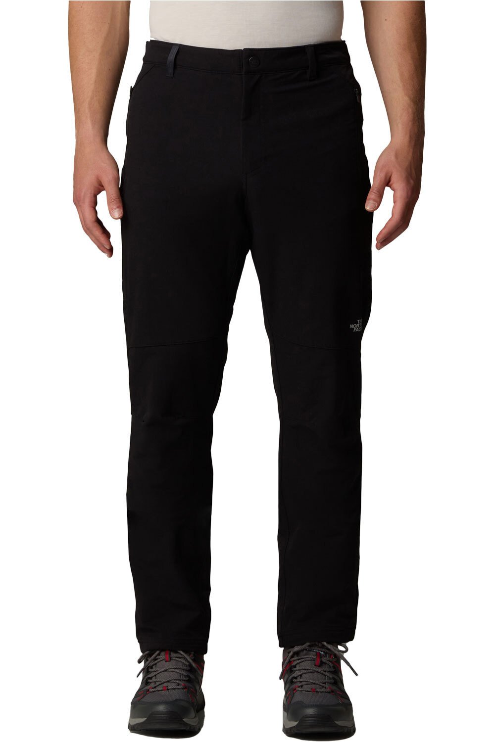 The North Face pantalón montaña hombre M QUEST SOFTSHELL PANT (REGULAR FIT) vista frontal