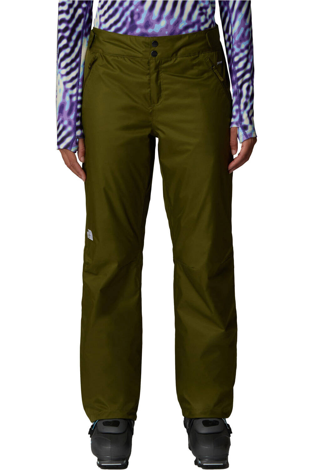 The North Face pantalones esquí mujer W SALLY INSULATED PANT vista frontal