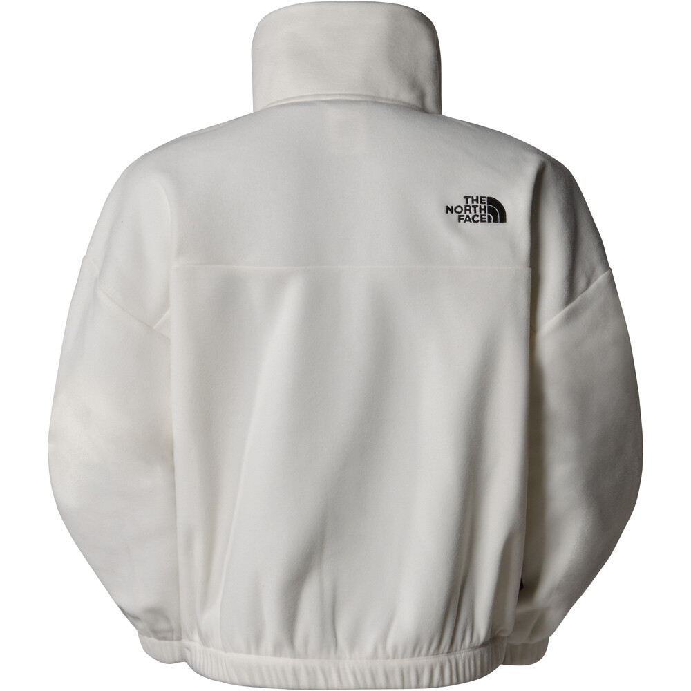 The North Face polar mujer W 100 GLACIER HALF ZIP FLEECE 03