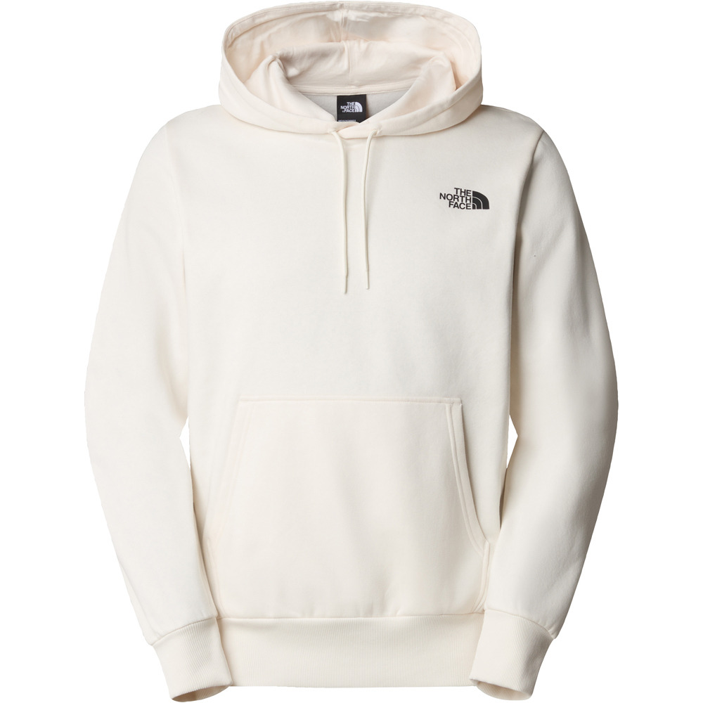 The North Face sudadera hombre M HOOD LOGO P/O vista detalle