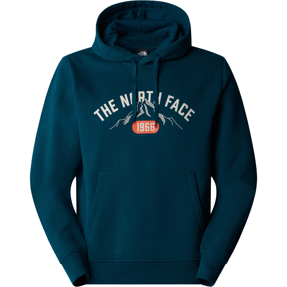 The North Face sudadera hombre M HOODIE VARSITY GRAPHIC vista detalle