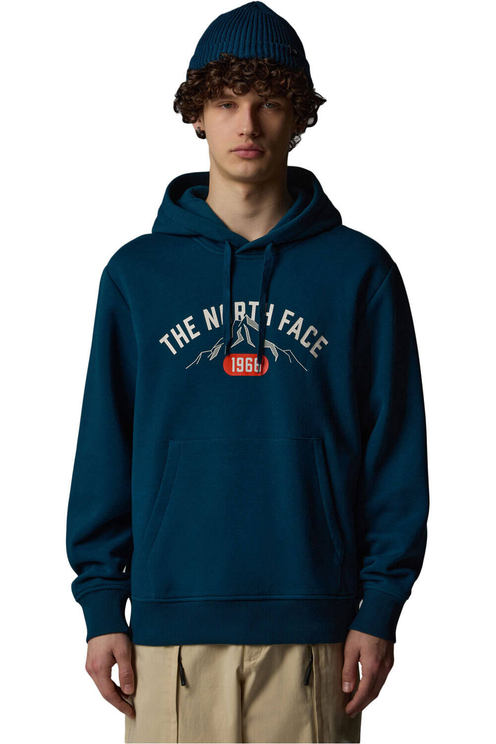 The North Face sudadera hombre M HOODIE VARSITY GRAPHIC vista frontal