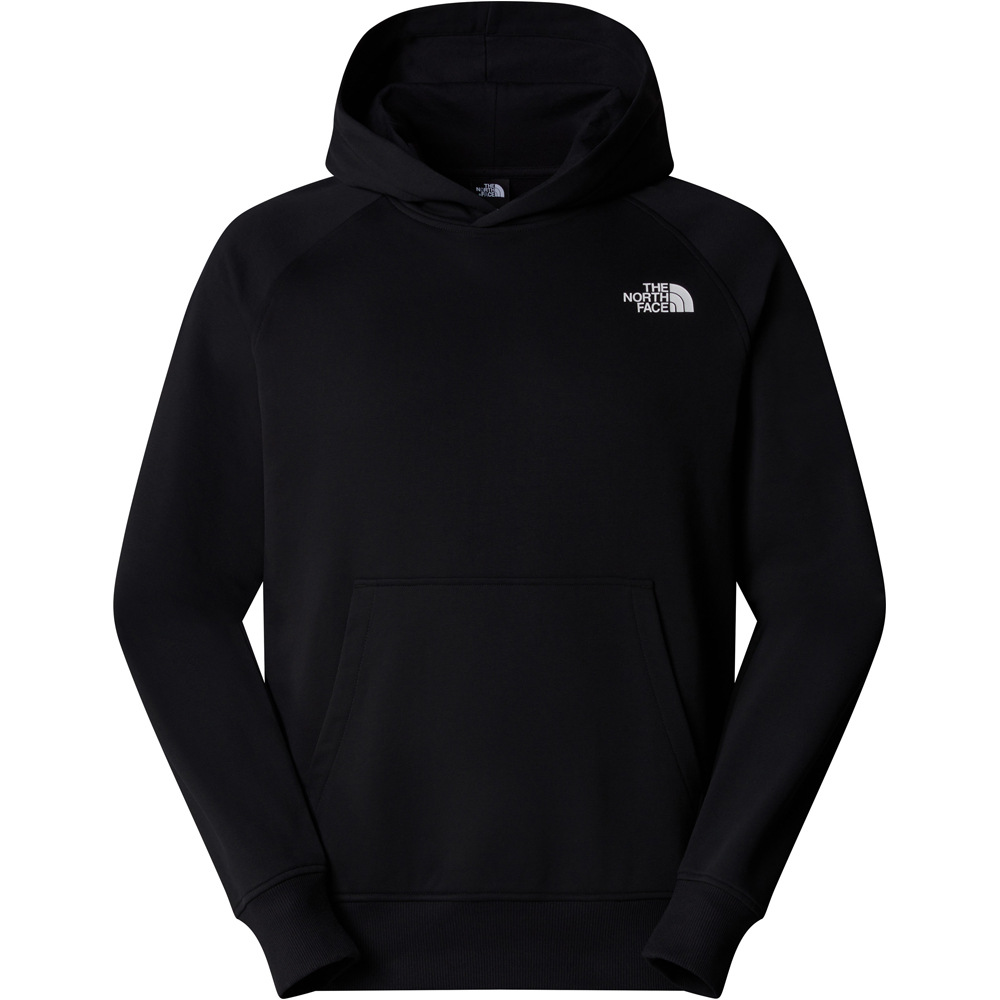 The North Face sudadera hombre M RAGLAN BOX NSE HOODIE vista detalle