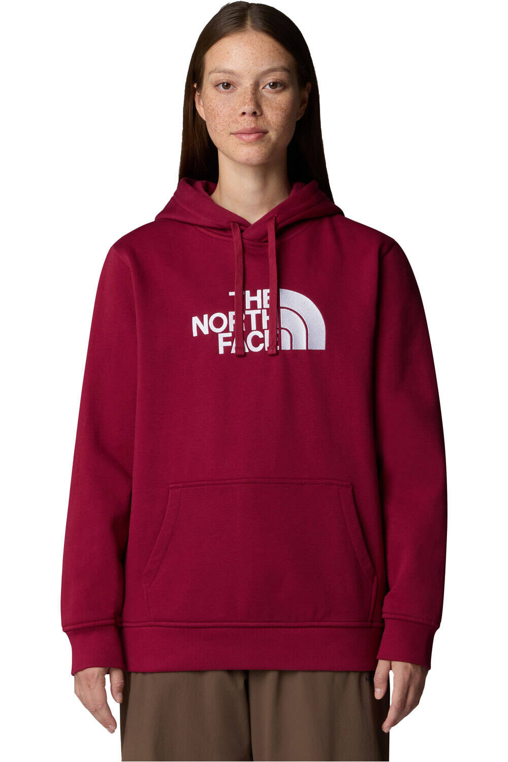 The North Face sudadera mujer W DREW PEAK PULLOVER HOODIE vista frontal