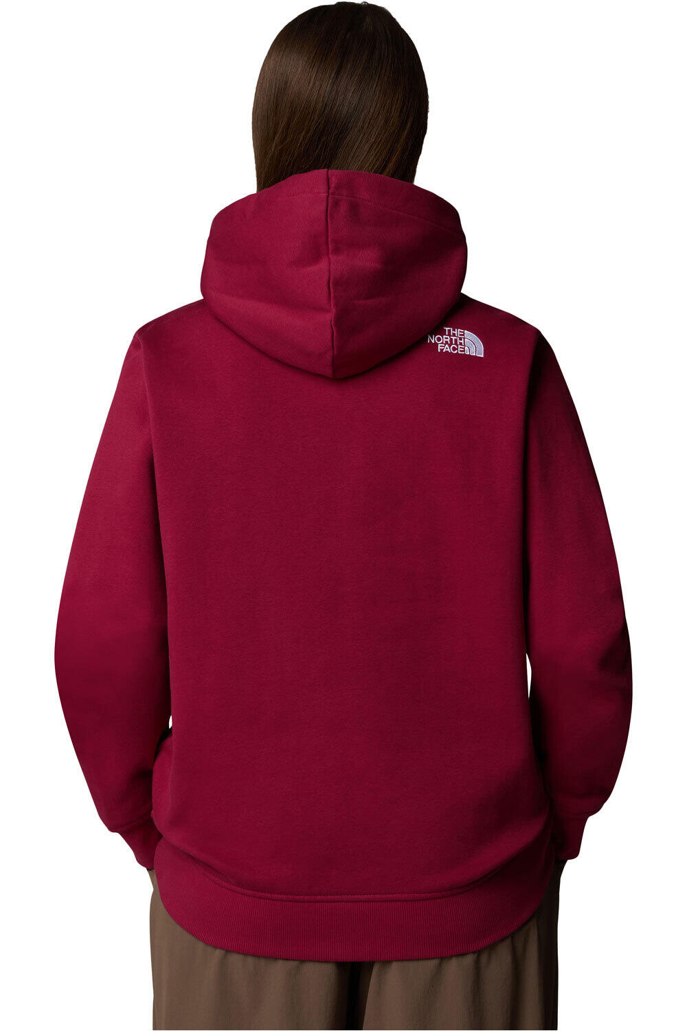 The North Face sudadera mujer W DREW PEAK PULLOVER HOODIE vista trasera