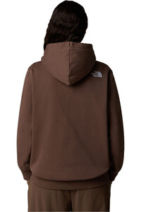 The North Face sudadera mujer W DREW PEAK PULLOVER HOODIE vista trasera