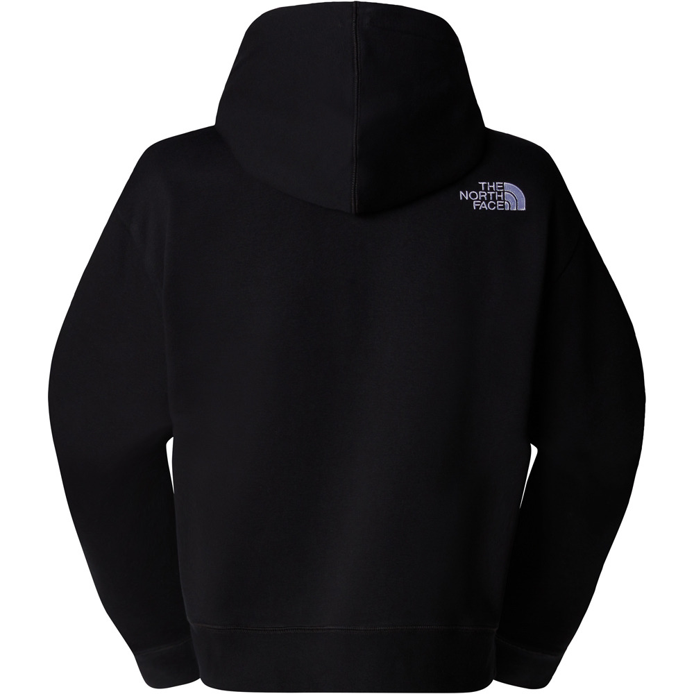 The North Face sudadera mujer W ESSENTIAL CROP HOODIE 03