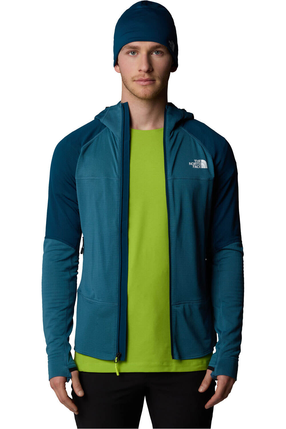 The North Face Sudaderas Montaña Hombre M BOLT POLARTEC HOODIE vista detalle