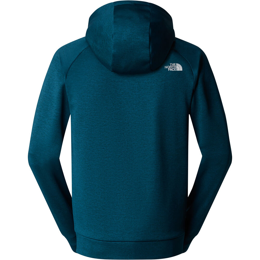 The North Face Sudaderas Montaña Hombre M REAXION FLEECE F/Z HOODIE - EU 04