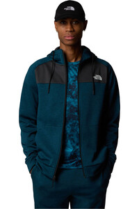 The North Face Sudaderas Montaña Hombre M REAXION FLEECE F/Z HOODIE - EU vista detalle