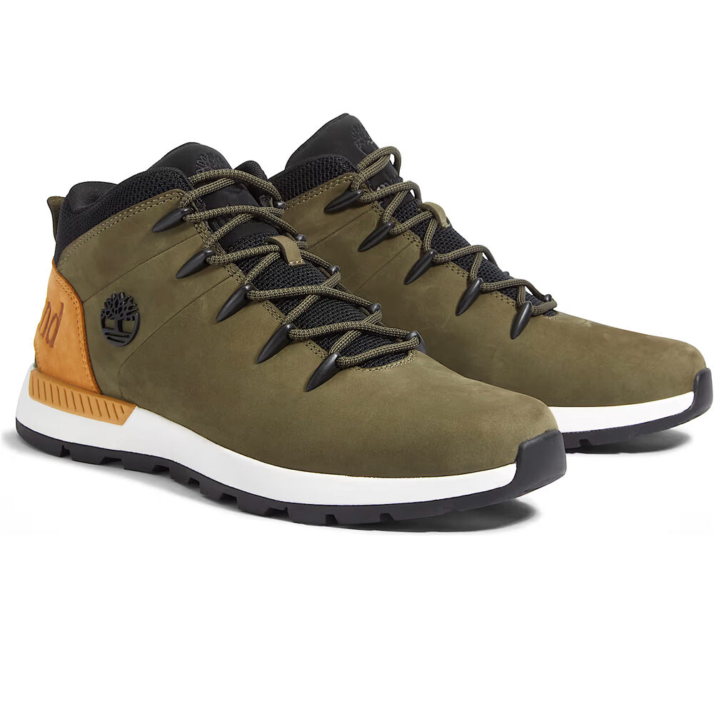 Timberland zapatilla moda hombre MID LACE SNEAKER lateral interior