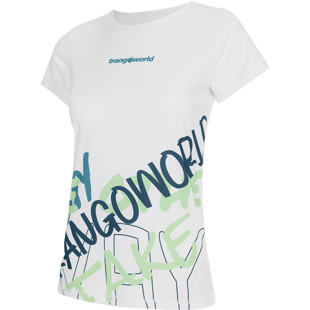 Trango camiseta entrenamiento manga corta mujer CAMISETA LAUREL vista frontal