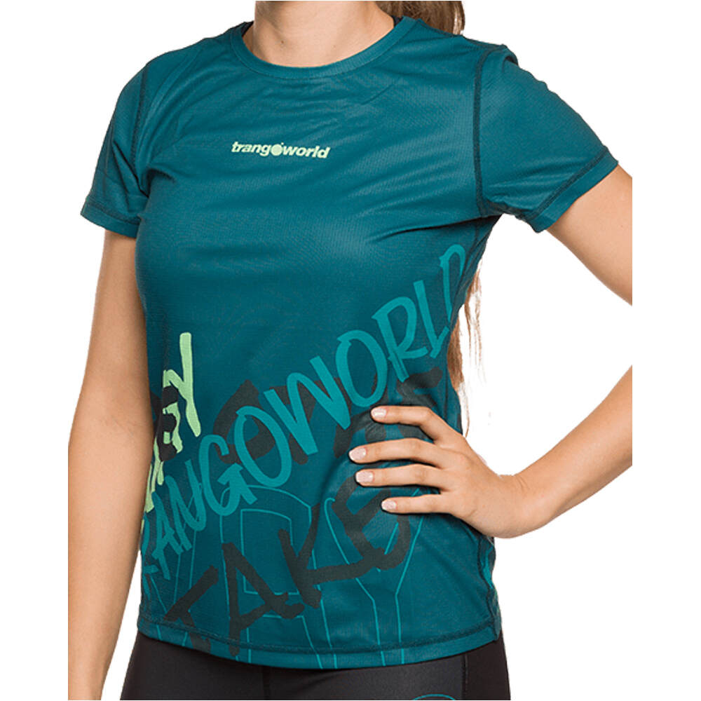 Trango camiseta entrenamiento manga corta mujer CAMISETA LAUREL vista frontal