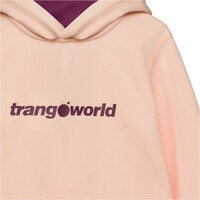 Trango camiseta montaña manga larga niño SUDADERA KURA vista trasera