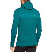 Trango camisetas trail running manga larga hombre SUDADERA TROMSO vista trasera