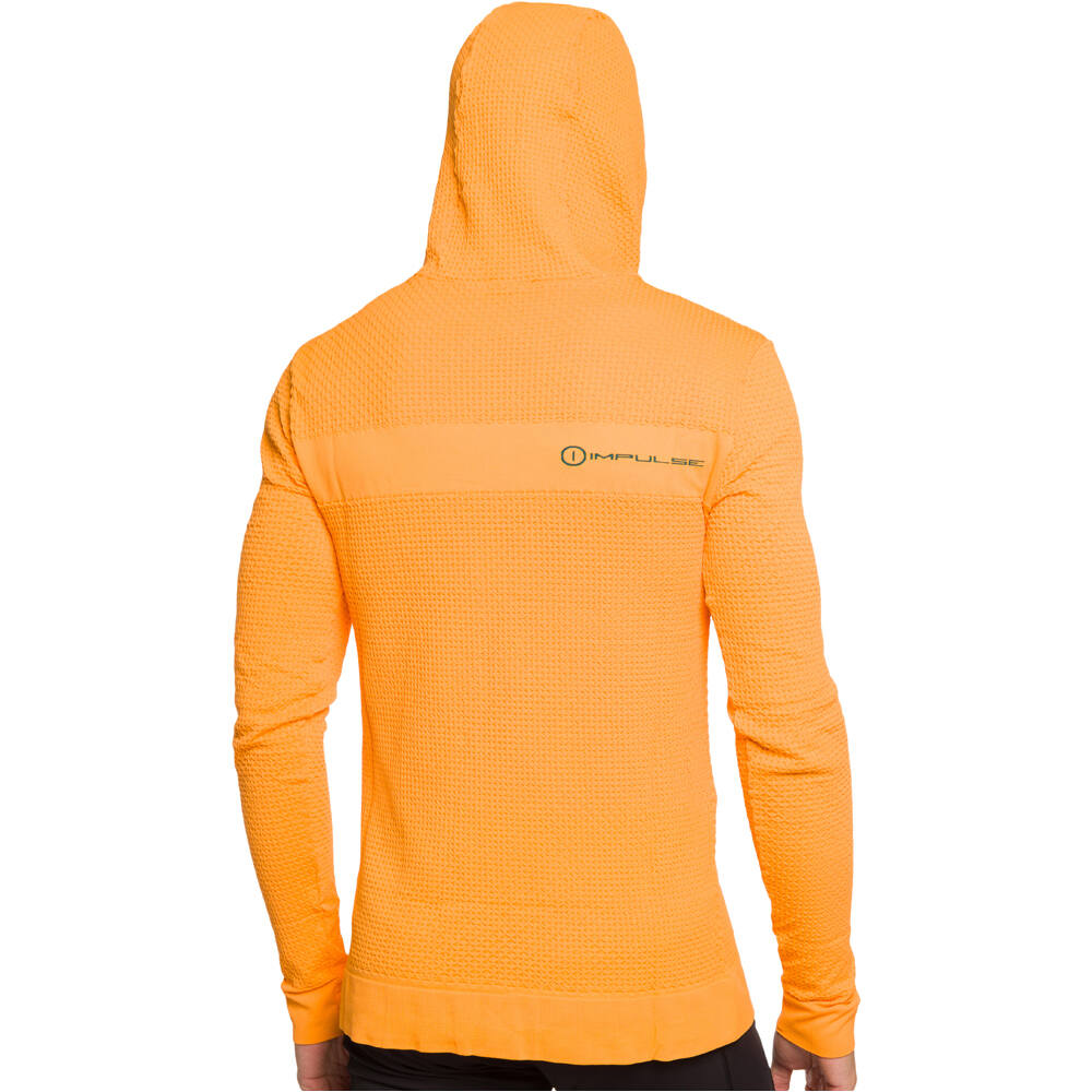 Trango camisetas trail running manga larga hombre SUDADERA TROMSO vista trasera