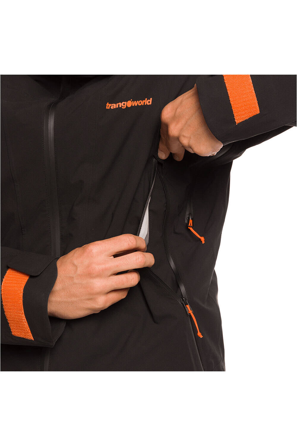 Trango chaqueta impermeable hombre CHAQUETA ALADREN vista detalle