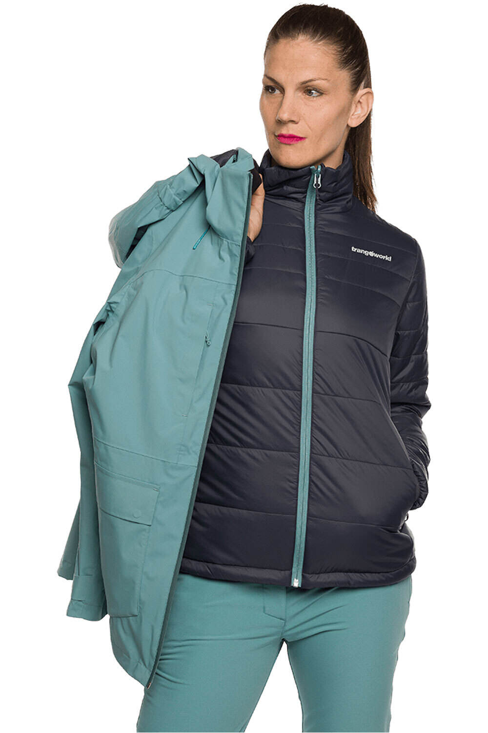 Trango chaqueta impermeable insulada mujer CHAQUETA BRIENZ COMPLET 10