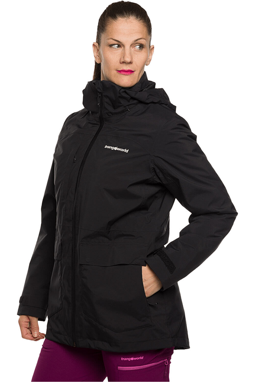 Trango chaqueta impermeable insulada mujer CHAQUETA BRIENZ COMPLET vista detalle