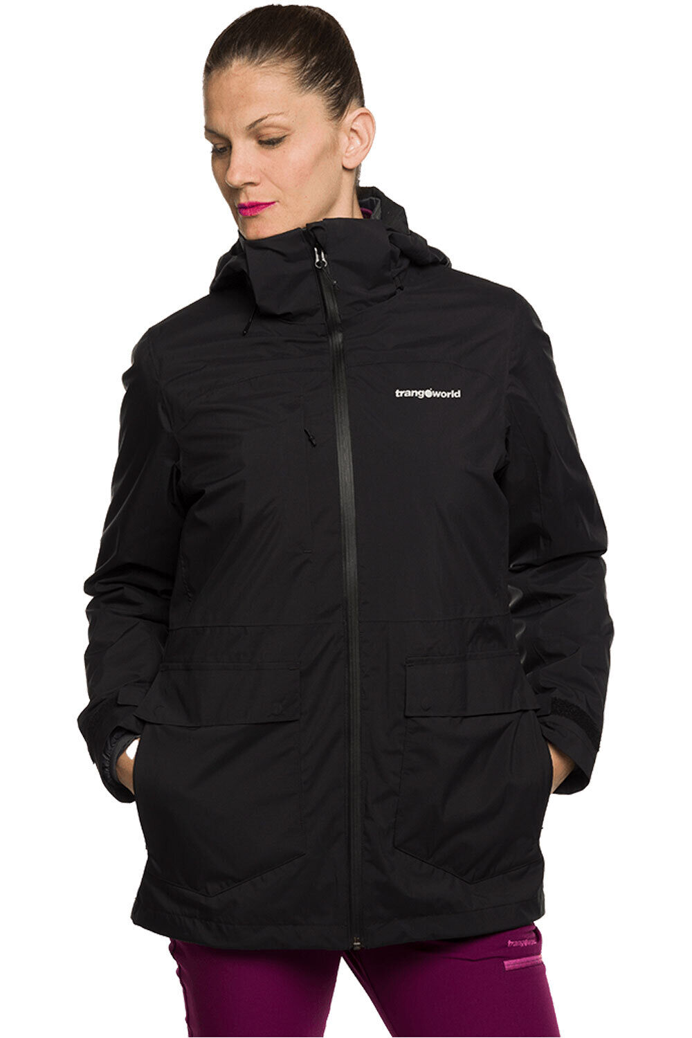 Trango chaqueta impermeable insulada mujer CHAQUETA BRIENZ COMPLET vista frontal