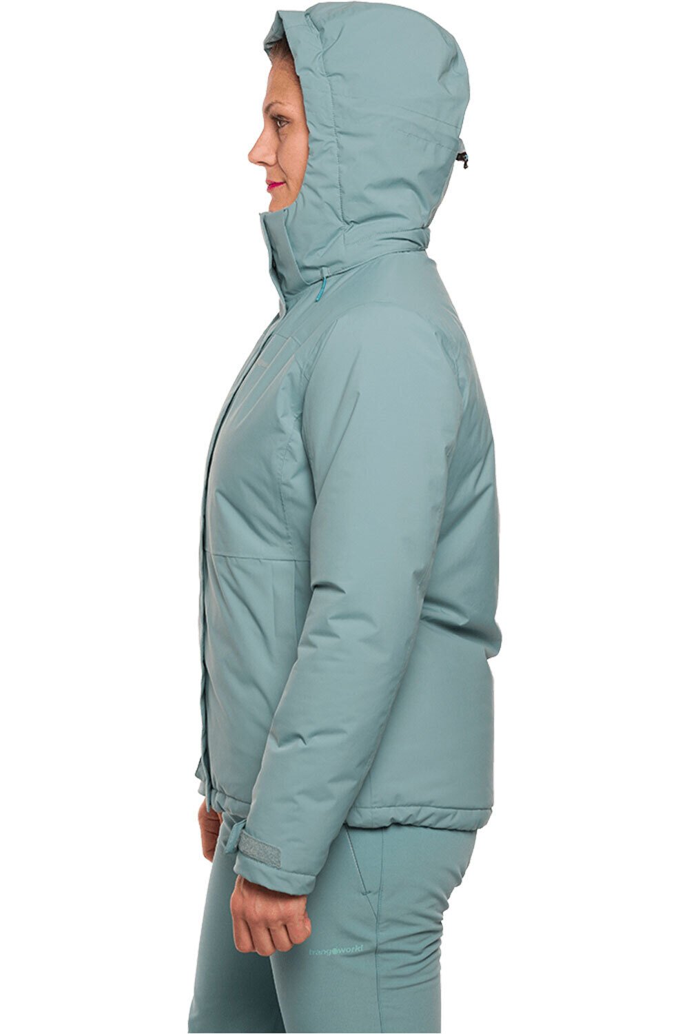 Trango chaqueta impermeable insulada mujer CHAQUETA JENAZ TERMIC vista detalle