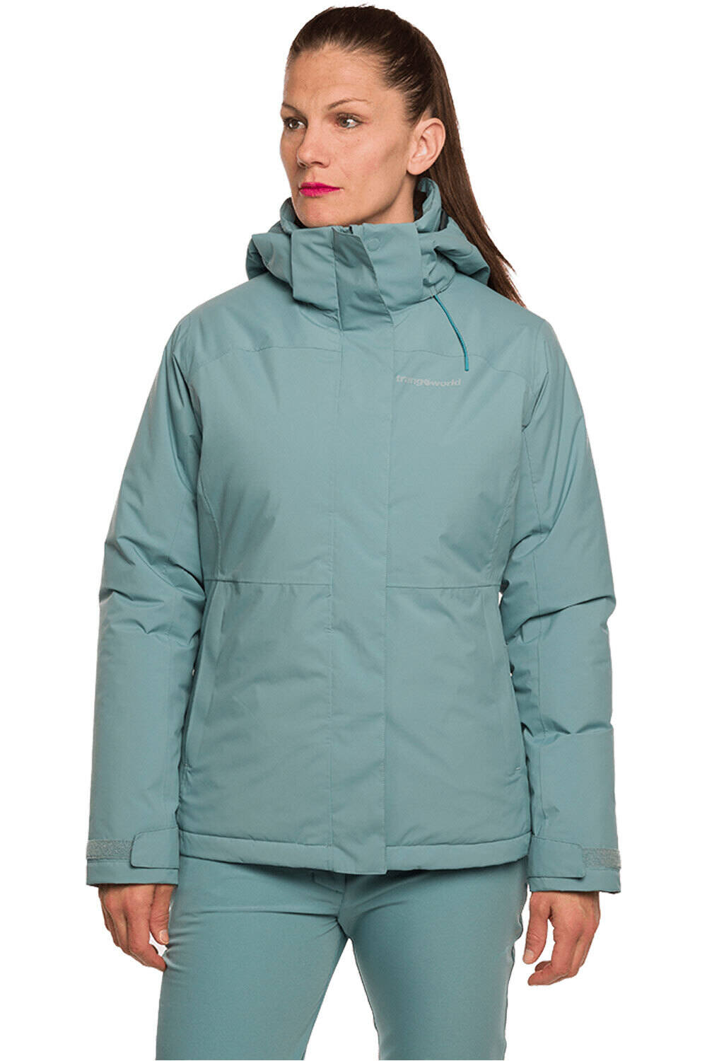 Trango chaqueta impermeable insulada mujer CHAQUETA JENAZ TERMIC vista frontal