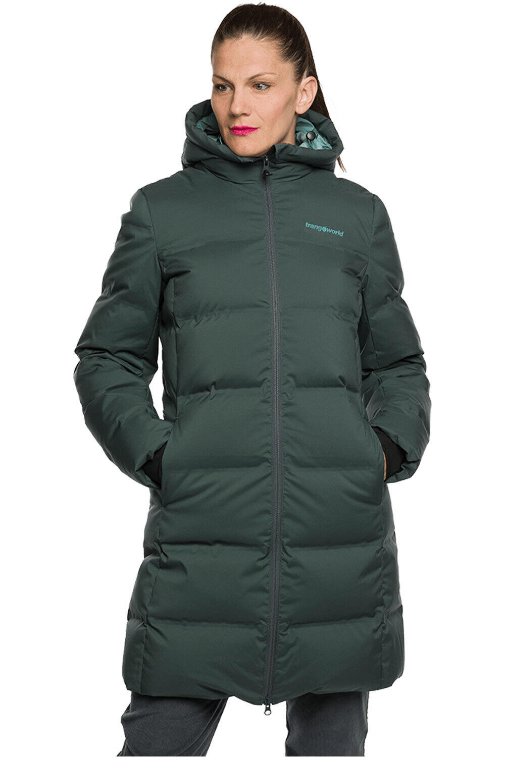 Trango chaqueta outdoor mujer PARKA GALWAY vista frontal