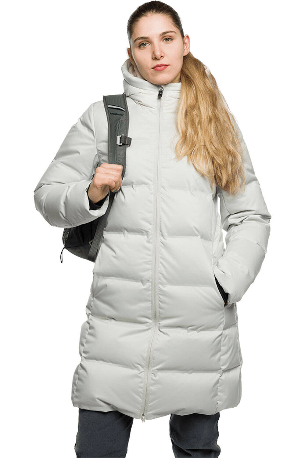 Trango chaqueta outdoor mujer PARKA GALWAY vista frontal