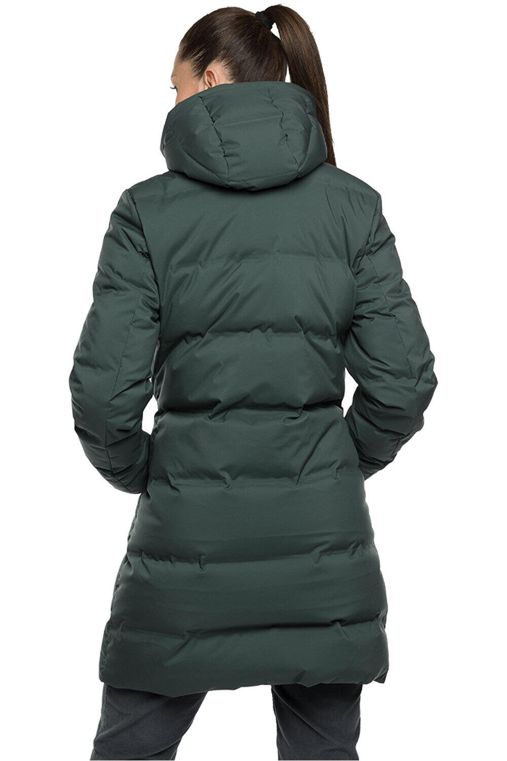 Trango chaqueta outdoor mujer PARKA GALWAY vista trasera