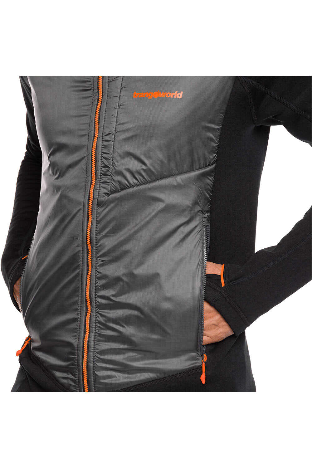 Trango chaqueta softshell hombre CHAQUETA OLNEY vista detalle