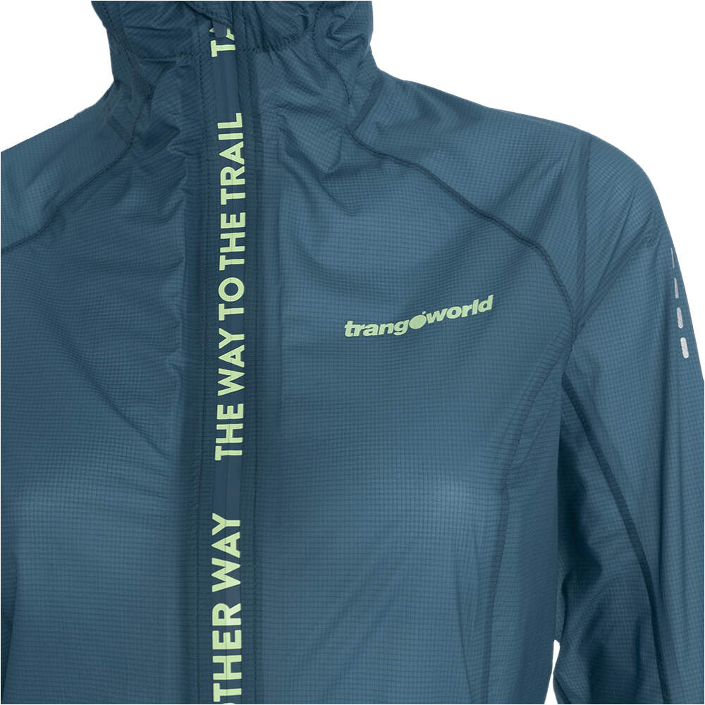 Trango CHAQUETA TRAIL RUNNING MUJER CHAQUETA URAMA vista trasera