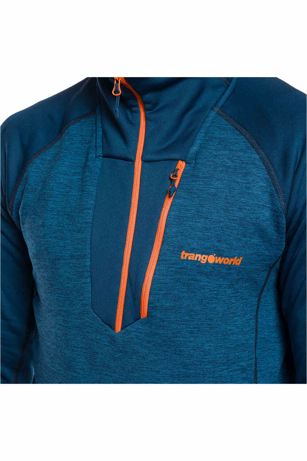 Trango forro polar hombre PULLOVER GLYDERS vista detalle