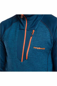 Trango forro polar hombre PULLOVER GLYDERS vista detalle