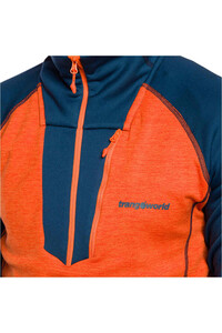 Trango forro polar hombre PULLOVER GLYDERS vista detalle