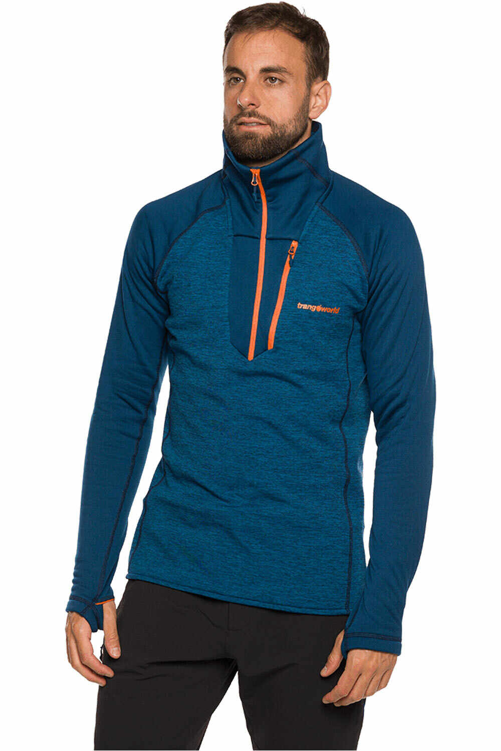 Trango forro polar hombre PULLOVER GLYDERS vista frontal