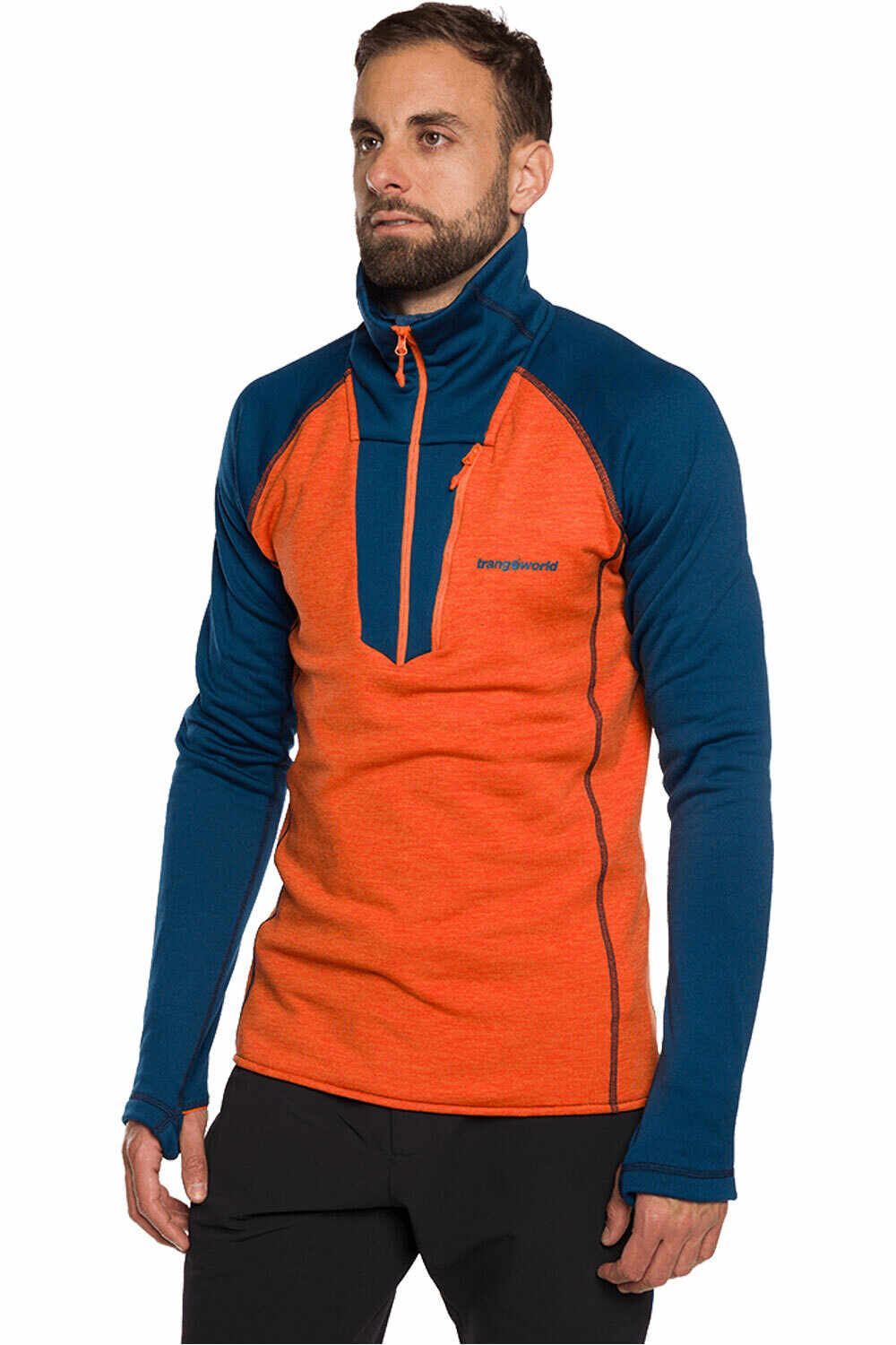 Trango forro polar hombre PULLOVER GLYDERS vista frontal