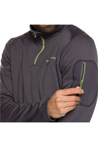 Trango forro polar hombre PULLOVER TRIEVES vista detalle