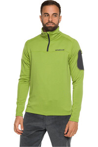 Trango forro polar hombre PULLOVER TRIEVES vista frontal