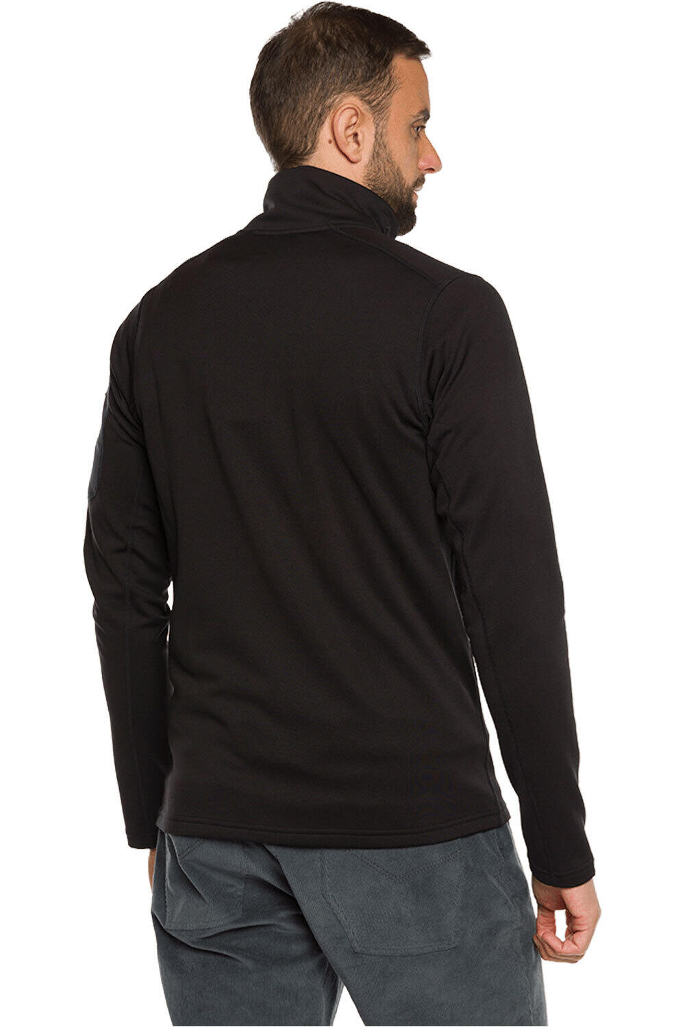 Trango forro polar hombre PULLOVER TRIEVES vista trasera