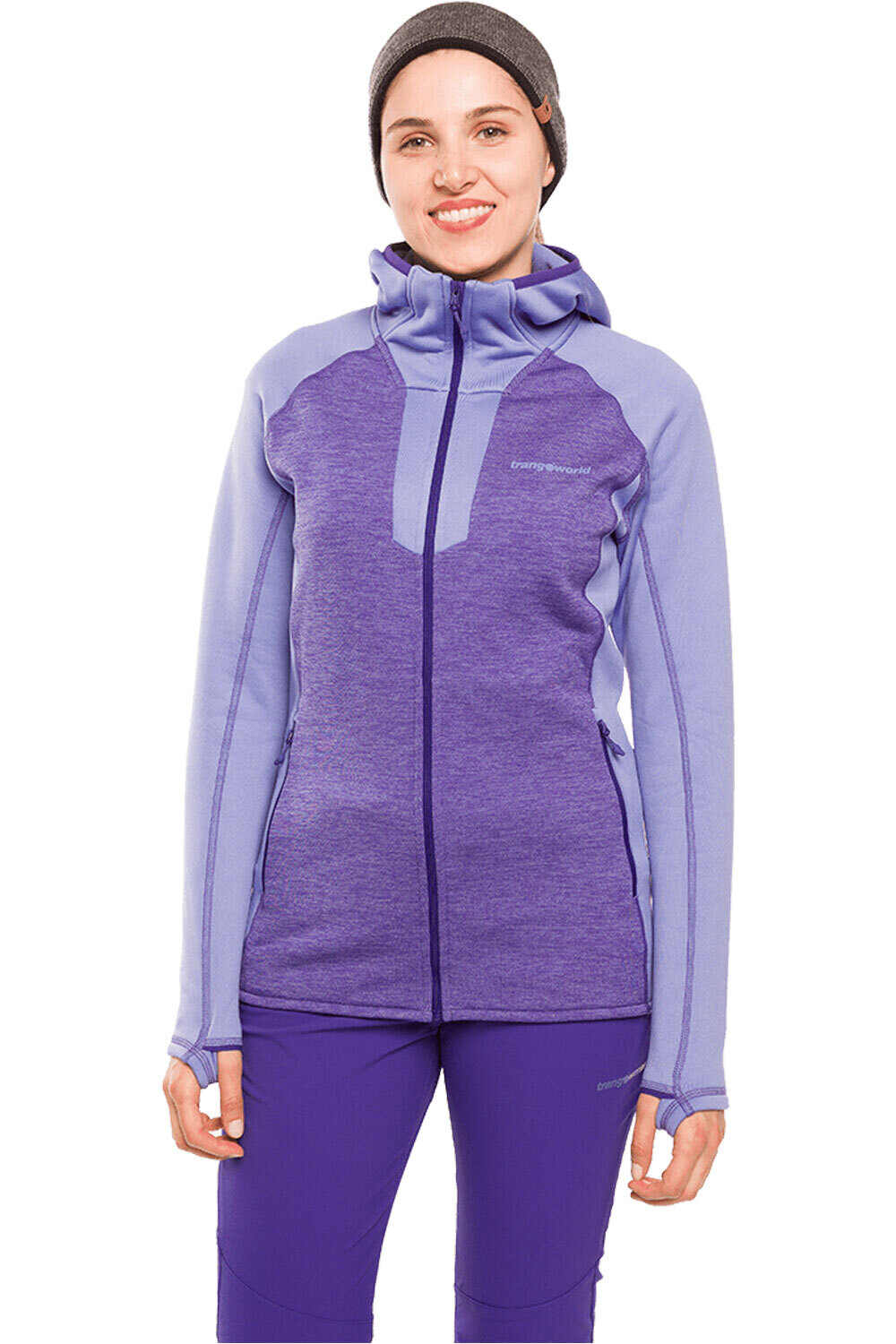 Trango forro polar mujer CHAQUETA AMBLER vista frontal