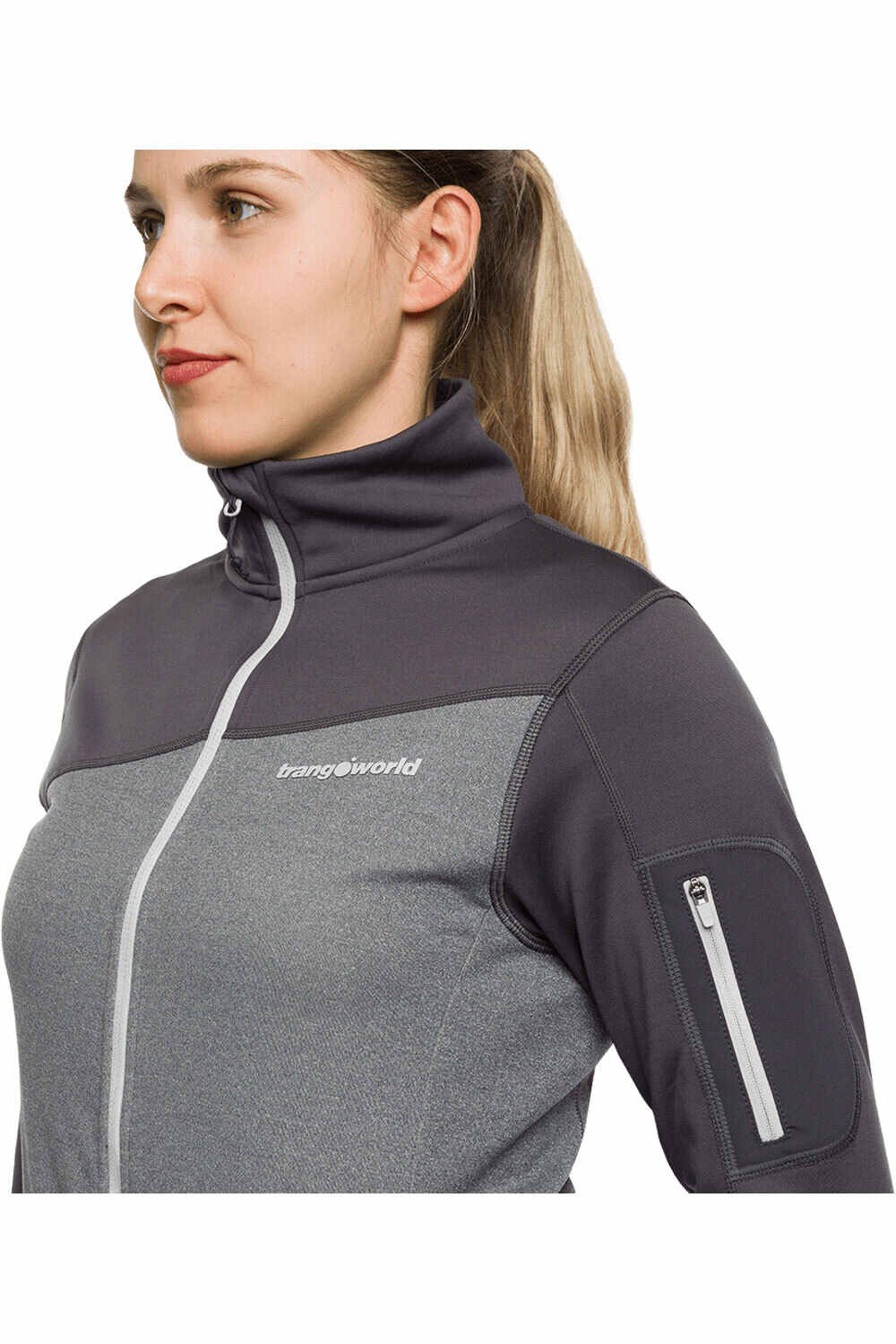 Trango forro polar mujer CHAQUETA AZAILA vista detalle