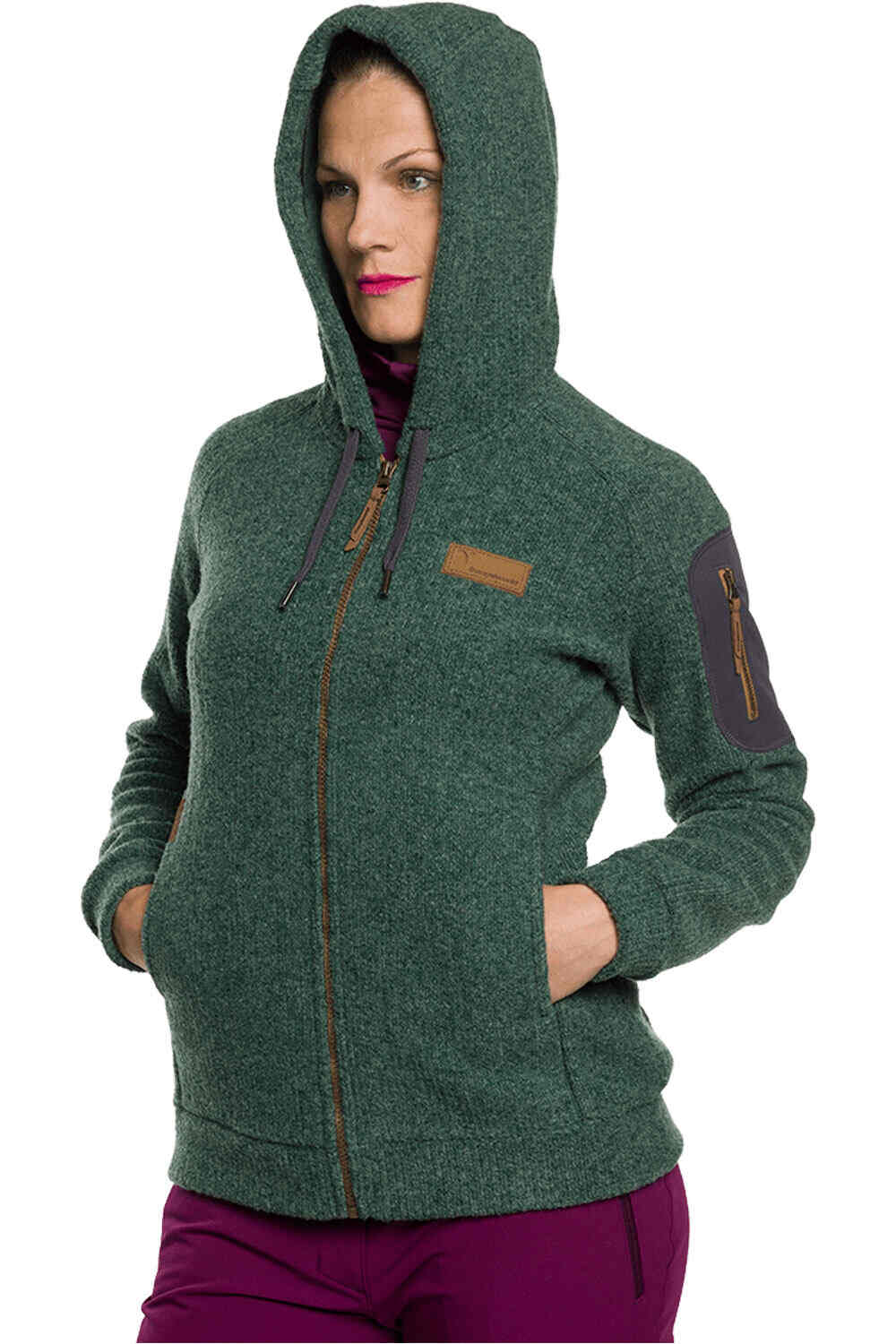 Trango forro polar mujer CHAQUETA GOWER ST vista detalle