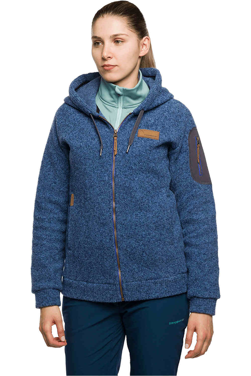 Trango forro polar mujer CHAQUETA GOWER ST vista frontal