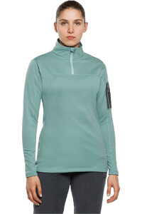 Trango forro polar mujer PULLOVER FIGAROL vista frontal